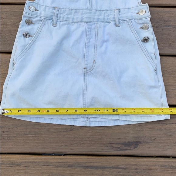 Forever 21 Denim Jumper Skirt Overalls Style - Picture 5 of 9